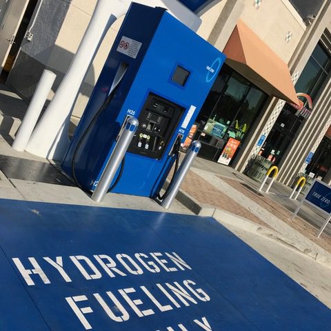 hydrogen fueling station in SFO